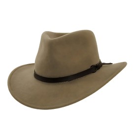American Hat Makers Summer Fedora Hats for Women — Felt Outback Hats