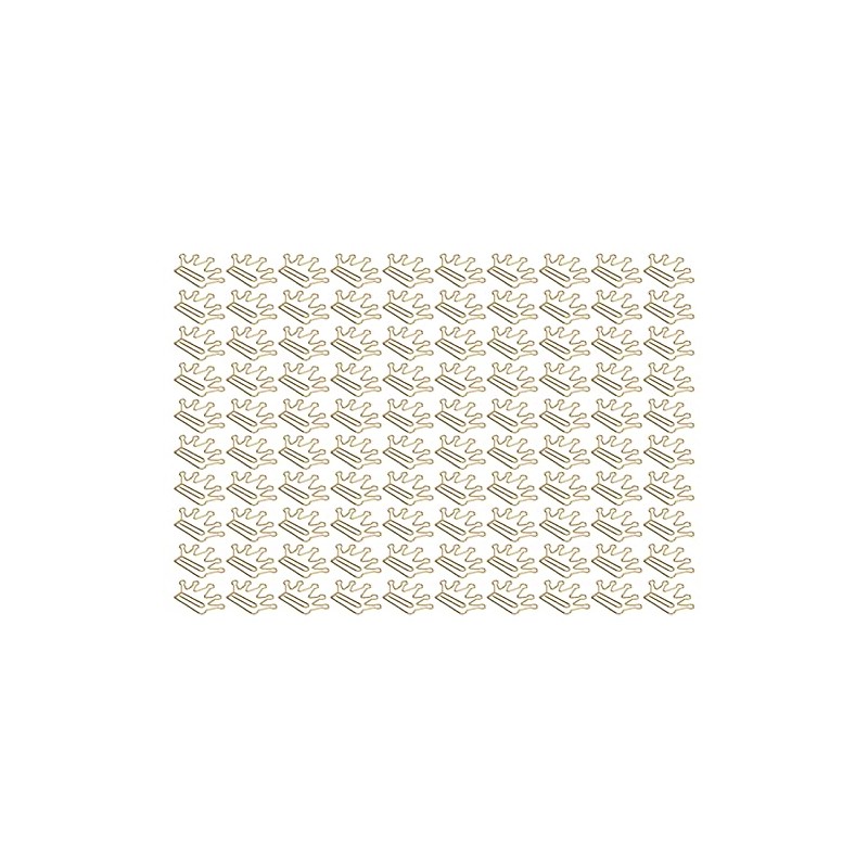 CLIPS DE PAPEL, 100 Pcs PROCESO DE ELECTROLLACIÓN ANI RODPLACIÓN