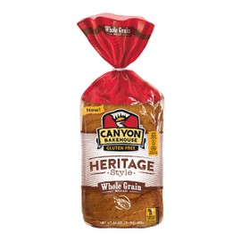 Canyon Bakehouse Heritage Style Whole Grain Gluten Free Bread, 24 oz. (Pack of 3)