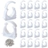 Clamp M32 Pipe Clips 24 Pieces Pipe Clamp Pipe Clamp