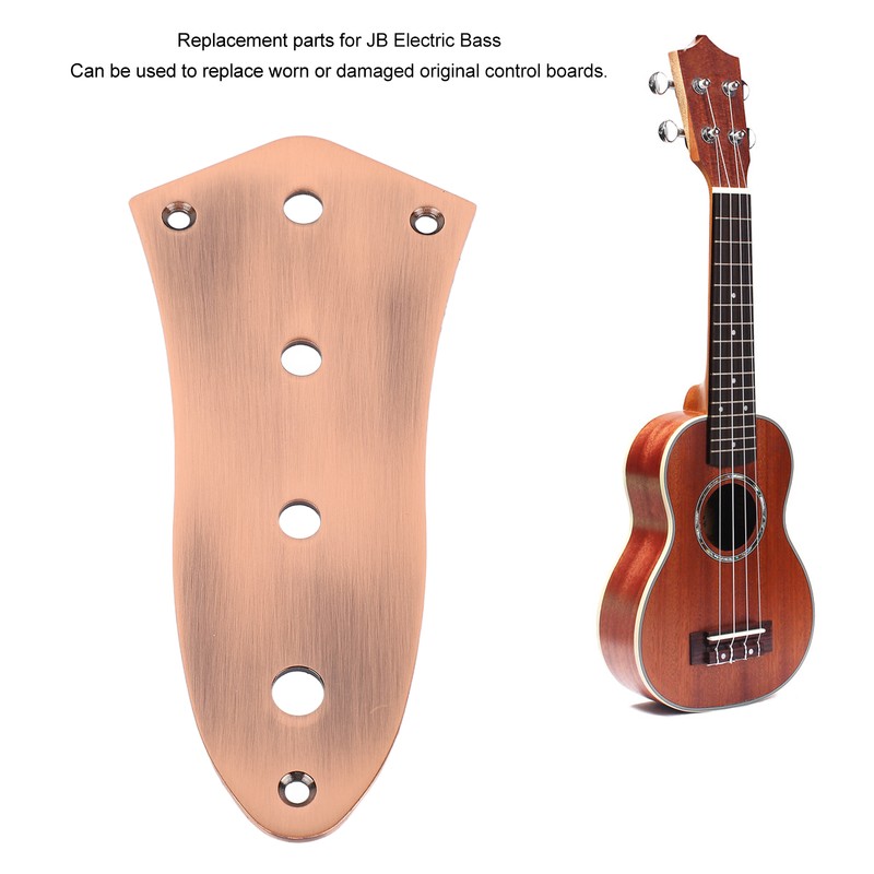 Electric Bass Control Plate Metal Accurate Control Professional Bass Control