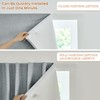 Jilron Adhesive Curtain,100% Blackout Curtains, No Drilling, Suitable for Multi-Scenes