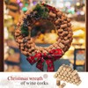Qunclay 300 Pcs Natural Wood Wine Corks, Cork Stoppers for