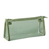 Pencil Case, Transparent, Stylish, Pencil Case Pouch, Simple, Clear Pen