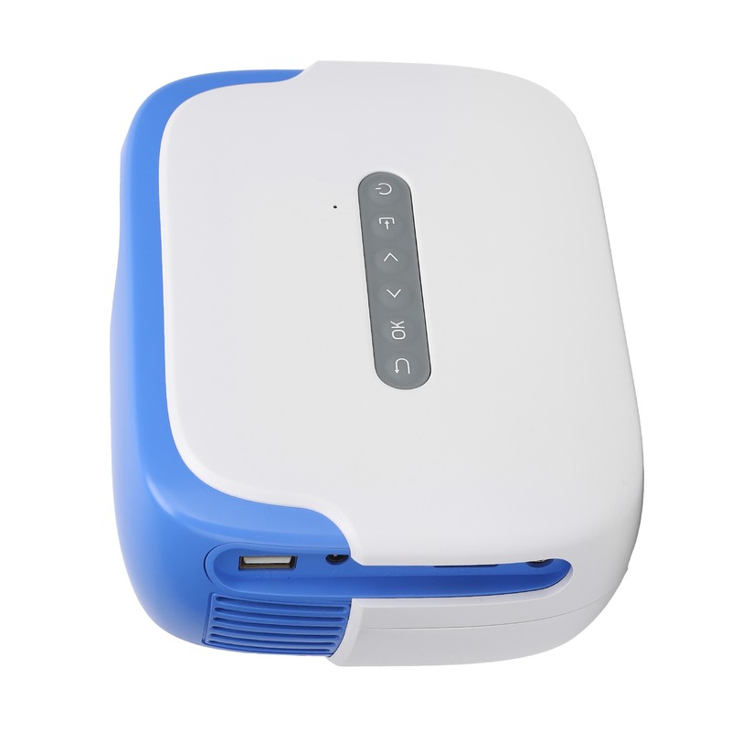 DR‑860 Mini Projector LED Portable Projector 1080P HD Multimedia Interface