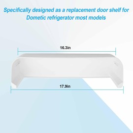 RV Refrigerator Door Lower Shelf Replacement For Dometic Refrigerator Parts 2932575018 Bottom Door Shelf, Fits For Dometic Refrigerator RM2453 RM2553 RM4601