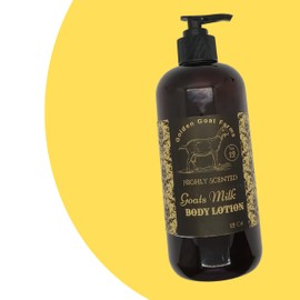 Golden Goat Farms Black Raspberry Vanilla Scented Body Lotion with Goats Milk, 16 Oz (2 Pack)