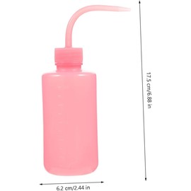 GANAZONO Botellas Exprimibles 8 Piezas para Limpieza de Pestañas 250ml de ABS Resistentes a Altas Temperaturas Deformación para Uso Profesional