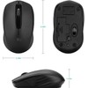 Rii Wireless Noiseless Mouse,2.4G Portable Computer Mice for PC, Laptop,