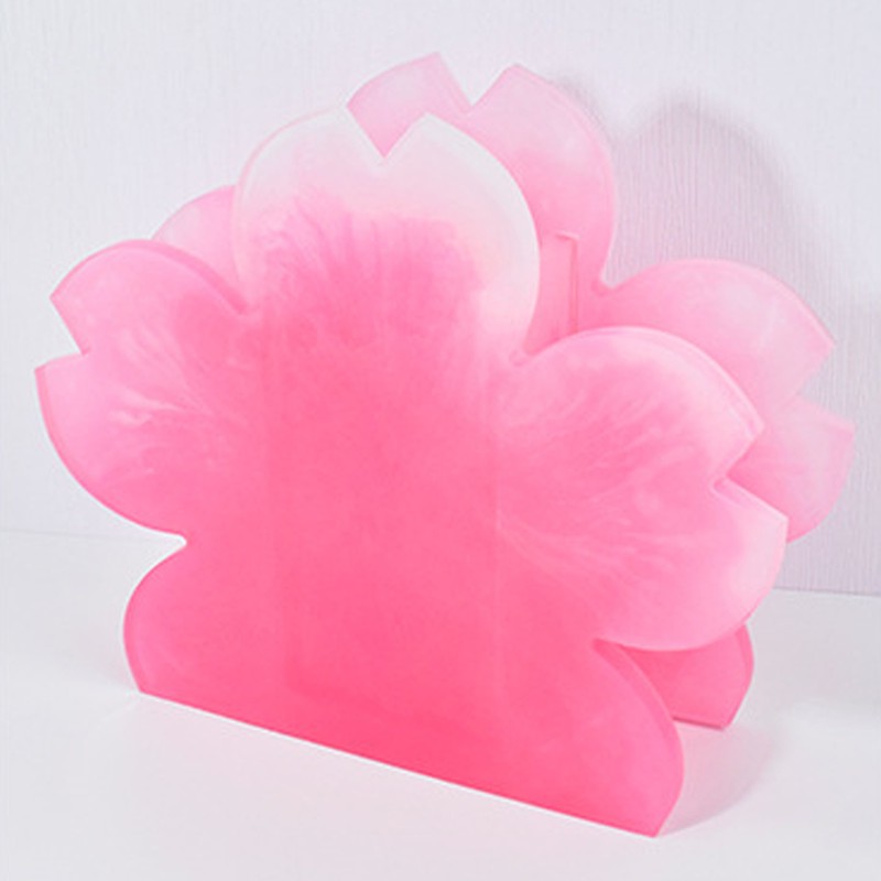 Flower Shape Epoxy Vase Mold DIY Reusable Strong Flexibility High
