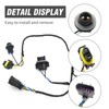 Vkinman 15930264 2Pcs Headlight Wiring Harness Headlight Socket Connector Wire,