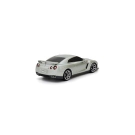 Kyosho Wing 66608 First Minute 1/28 Scale RC Nissan GT-R (R35), Silver