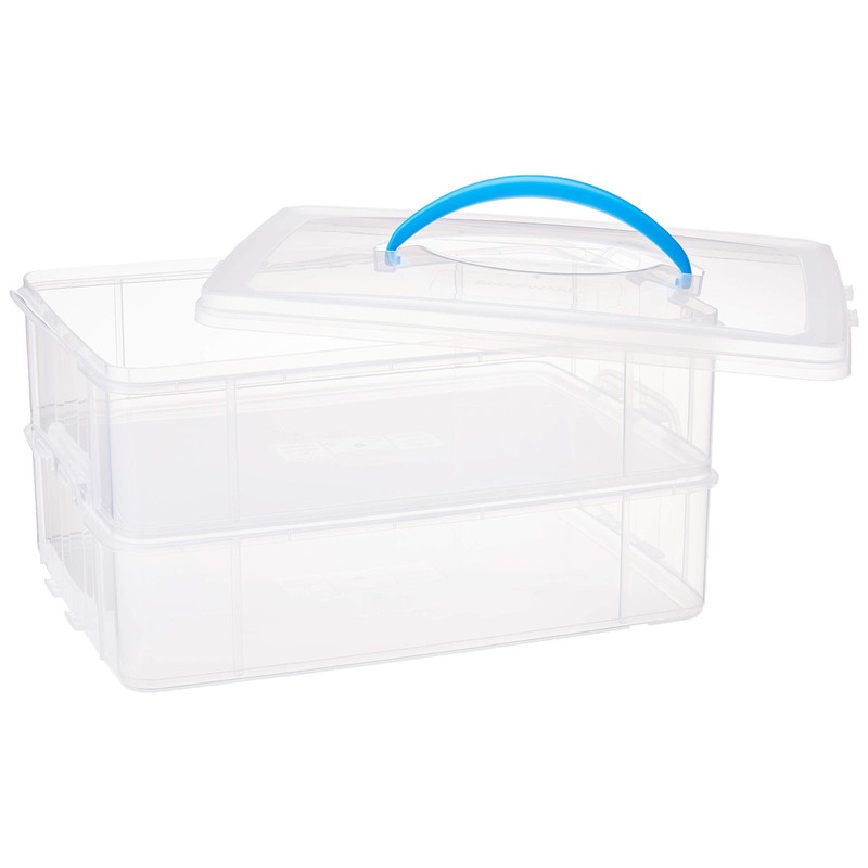 Snapware Snap 'N Stack Portable Storage Bin for Tools and