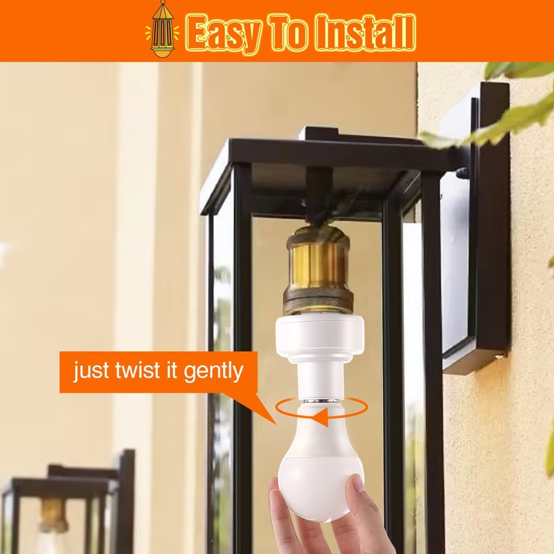 1 Pack E26 Light USB Socket Adapter, Lamp Socket Power