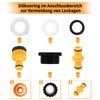 Garden Hose Connection Hose Connector 1/2 Inch Gardena Set of