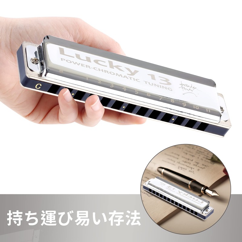 East top Harmonica Blues Harmonica 13 Holes C Jazz Expert