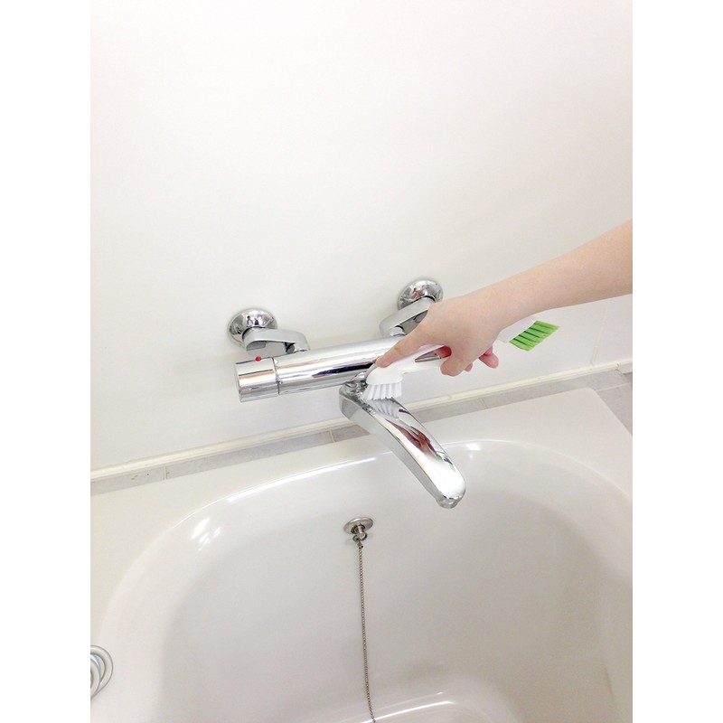 Towa Sangyo Bathroom Wash, Easy to Grip, Grout Cleaning Brush
