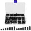 CODIRATO 360 PCS ABS Round Spacers Washers Assortment Kit, M3