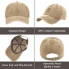 Yooooomi 3 Pack Men Womens Baseball Cap Plain Retro Adjustable