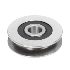 RDEXP U Shaped Ball Bearing Steel Roller 50mm OD 512kg