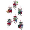Bucilla 89288E Felt Applique Christmas Ornament Kit, Night Before Christmas,