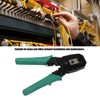 RJ Crimping Tool Kit Network Cable Ethernet Jack Pass Crimper