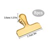 Metal Hinge Clip,Stainless Steel and Heavy Duty Metal Bag Clip,Kellegour