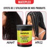 Mateplex Gel & Gele für lockiges Haar – langer Halt,