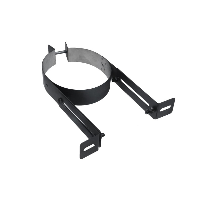 Antrader Chimney Pipe Support Bracket,Chimney Bracket 125mm/4.92 inch Diameter,Stainless Steel,1Pcs