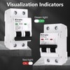 KERWINN Miniature Circuit Breaker 120V/240V ac Circuit Breaker 2Pole 20Amp