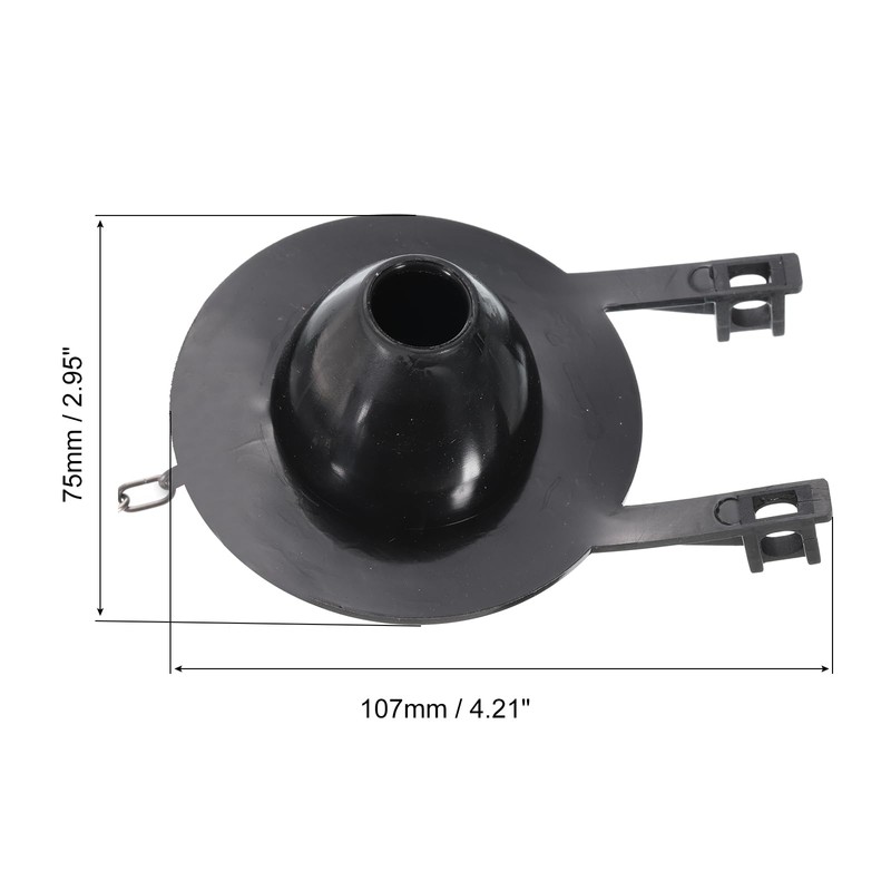 sourcing map Toilet Stopper Flapper, 1pcs Universal Toilet Flapper Replacement