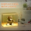 MECCANIXITY Clear Display Case, Acrylic Figure Display Case Clear Display