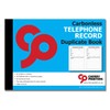 Cherry NCR Telephone Record Duplicate Book SL A5 40 Sets
