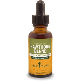 Herb Pharm Hawthorn Blend Liquid Extract for Cardiovascular and Circulatory Support, 1 Fl Oz