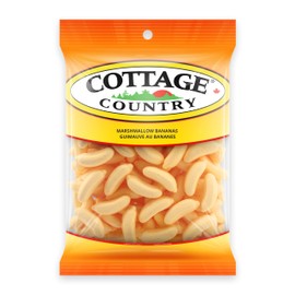 Cottage Country Marshmallow Bananas 600g Bulk