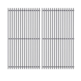 Htanch SF8252 (2-Pack) 16 1/2" Stainless Steel Cooking Grates Grid for Vermont Castings VC3050, VCS3006, VCS3505, VCS3505BI, VCS3506, VM400, VM400XBP, VM406 and for ProChef 34402, 34602