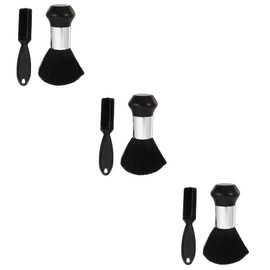 Minkissy Cleaning Brush Hair Duster 6 Pcs Cleaning Brush Hair Brush Barber Neck Brush Barber Fade Brush Hairdressing Neck Brush Broken Hair Brush Cleaning for Household Use Barber Hairbrush Powder