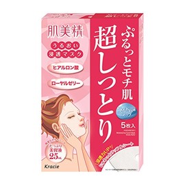 Hadabisei Moisture Penetrating Mask (Ultra Moisturized), 5 Sheets