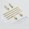 Towel Racks for Bathroom, NEWRAIN 30 inch Double Bath Towel
