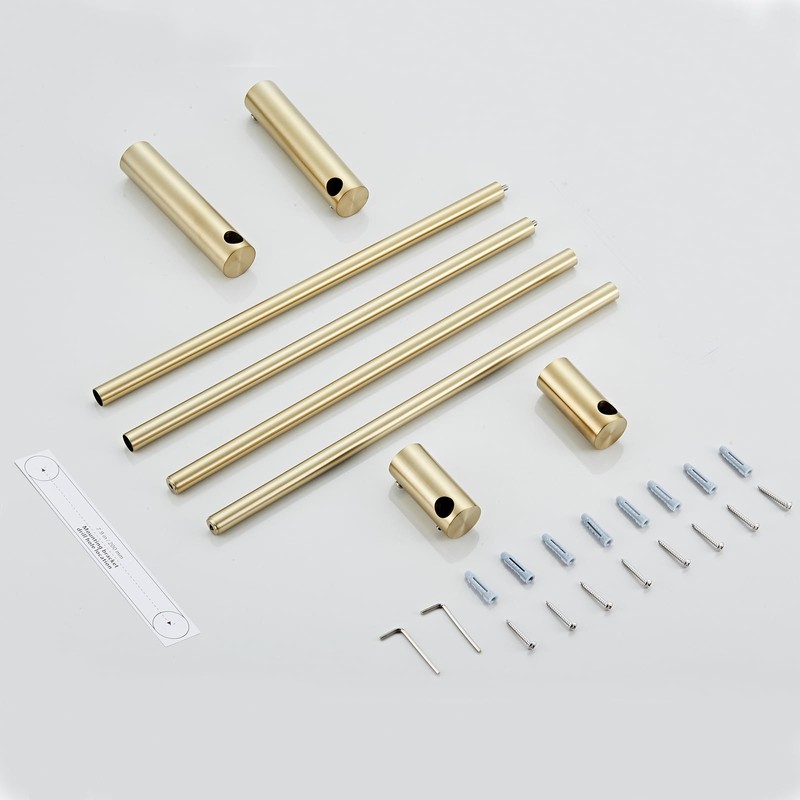 Towel Racks for Bathroom, NEWRAIN 30 inch Double Bath Towel