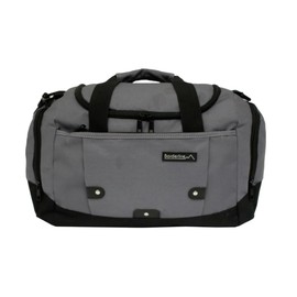 DUA BL Small Holdall Duffle Bag Weekend Bag Carry On Cabin Bag Gym Sports Bags (Grey)