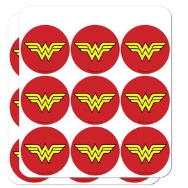 Wonder Woman Classic Logo Planner Calendar Scrapbooking Crafting Stickers