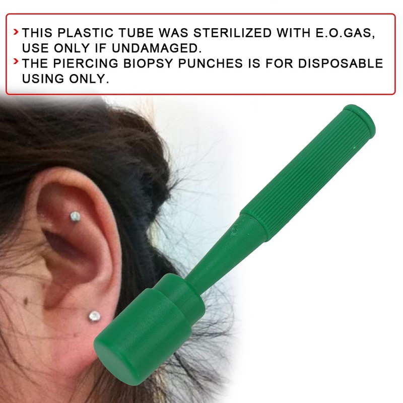 Disposable Sterilized Biopsy Dermal Punches Stainless Steel Skin Piercing Tool