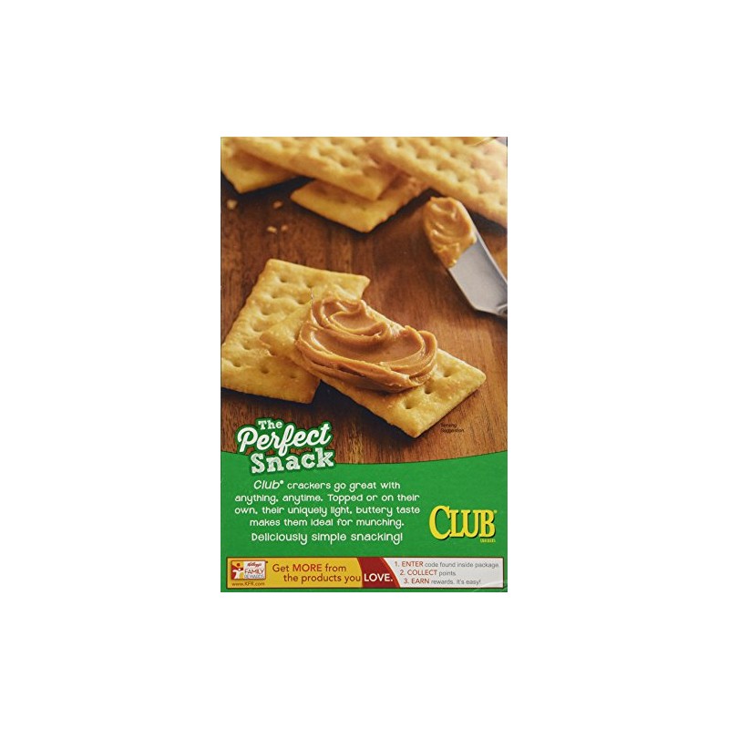 Keebler Club Crackers Original, 13.7 Oz. (Pack of 3)