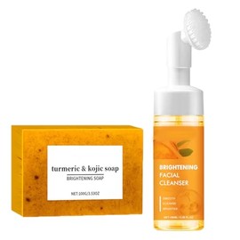 Kojic Acid & Turmeric Soap,Turmeric Foaming Facial Cleanser