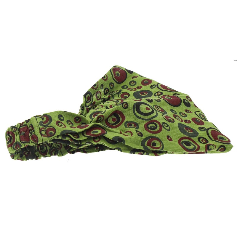 KUNST UND MAGIE Unisex Hippie Headband Goa Yoga, Green
