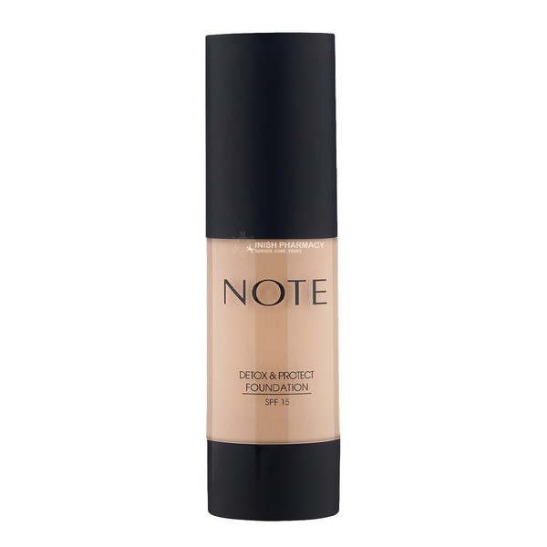 NOTE Detox & Protect Foundation 04 Sand SPF 15