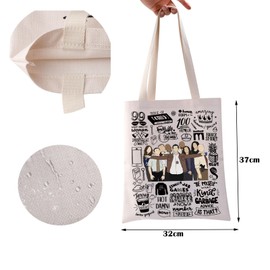 ZJXHPO Brooklyn 99 Inspired Tote Bag TV Show Reusable Grocery Shopping Bag Brooklyn TV Show Shoulder Bag (99 Tote)