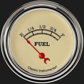 VT211SLF Vintage 2 5/8" Fuel Gauge