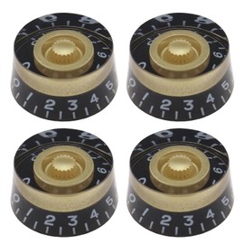 ECSiNG 4Pcs 6mm Guitar Control Knobs Replacement Compatible with Gibson Compatible with Les Paul Compatible with Epiphone Style Electric Guitar Accessories